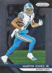 2018 Panini Prizm Base Set Marvin Jones Jr. #137 card