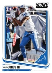 2018 Score Base Set Marvin Jones Jr. #109 card