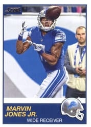 2019 Score Base Set Marvin Jones Jr. #218 card