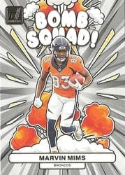 2023 Donruss Bomb Squad Marvin Mims #BS-17 card