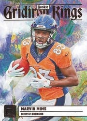 2023 Donruss Rookie Gridiron Kings Marvin Mims #RGK-17 card