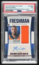 2023 Panini Rookies & Stars Freshman Orientation Marvin Mims #FO-MM card