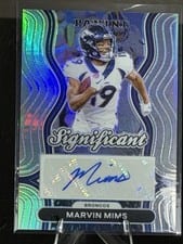 2024 Panini Prizm Significant Signatures Marvin Mims #SS-MMS card
