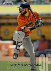 2018 Stadium Club Base Set Marwin Gonzalez #278 card