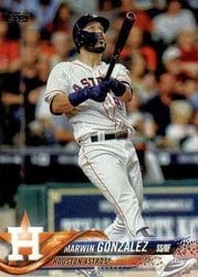 2018 Topps Base Set Marwin Gonzalez #215 card
