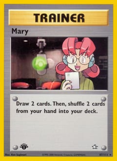 Neo Genesis Mary #87 card