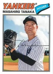 2018 Topps Archives Base Set Masahiro Tanaka #181 card