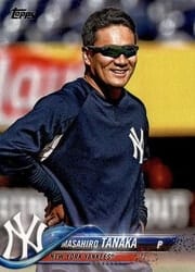 2018 Topps Base Set Masahiro Tanaka #160 card