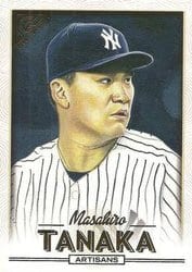 2018 Topps Gallery Base Set Masahiro Tanaka #173 card