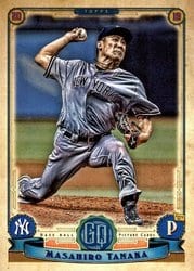 2019 Topps Gypsy Queen Base Set Masahiro Tanaka #224 card