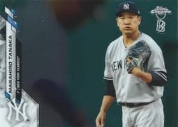 2020 Topps Chrome Ben Baller Edition Base Set Masahiro Tanaka #166 card