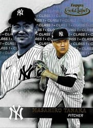 2020 Topps Gold Label Base Set Masahiro Tanaka #61 card