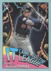 2023 Bowman Chrome It Came to the League Masataka Yoshida #CFL-7 card