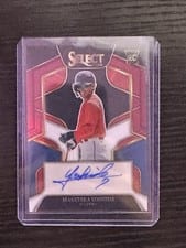 2023 Panini Select Rookie Signatures Masataka Yoshida #RS-MY card