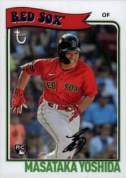 2023 Topps Brooklyn Collection Base Set Masataka Yoshida #7 card