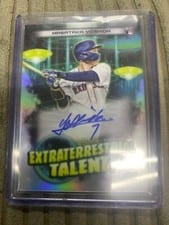 2023 Topps Cosmic Chrome Extraterrestrial Talent Autographs Masataka Yoshida #ETA-MY card