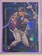 2023 Topps Cosmic Chrome Planetary Pursuit Earth Masataka Yoshida #PPE-3 card