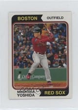 2023 Topps Heritage Mini Masataka Yoshida #542 card