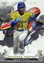 2023 Topps Inception Base Set Masataka Yoshida #109 card