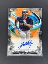 2023 Topps Inception Rookies and Emerging Stars Autographs Masataka Yoshida #BRES-MY card