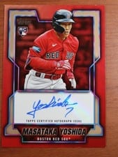 2023 Topps Japan Edition Autographs Masataka Yoshida #TJA-MY card