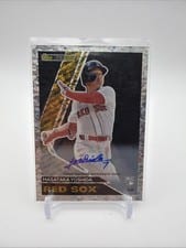 2023 Topps Update Black Gold Autographs Masataka Yoshida #BG-8 card