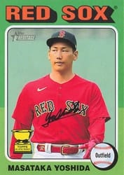 2024 Topps Heritage Mini Base Set Masataka Yoshida #292 card