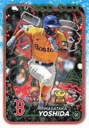 2024 Topps Holiday Base Set Masataka Yoshida #H5 card