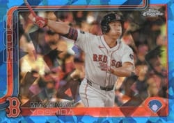 2025 Topps Chrome Sapphire Base Set Masataka Yoshida #141 card