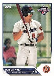 2023 Topps Pro Debut Base Set Mason Auer #PD-51 card
