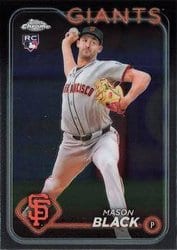 2024 Topps Chrome Update Base Set Mason Black #USC121 card