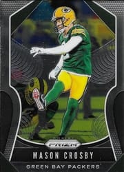 2019 Panini Prizm Base Set Mason Crosby #122 card