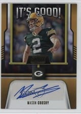 2023 Score It's Good! Autographs Mason Crosby #IG-MC card