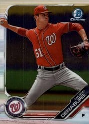 2019 Bowman Chrome Prospects Mason Denaburg #BCP-223 card