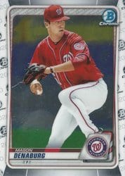 2020 Bowman Chrome Prospects Mason Denaburg #BCP-217 card