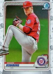 2020 Bowman Chrome Prospects Mason Denaburg #BCP-24 card