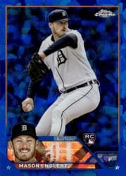 2023 Topps Chrome Update Sapphire Edition Base Set Mason Englert #USCS222 card