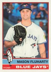 2025 Topps Heritage Base Set Mason Fluharty #509 card
