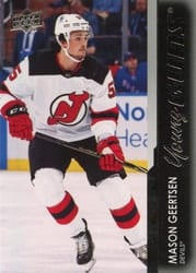 2021-22 Upper Deck Base Set Mason Geertsen #470 card