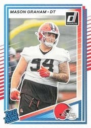 2025 Donruss Base Set Mason Graham #340 card