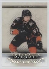 2022-23 Upper Deck Artifacts 2021-22 Update - Clear Cut Rookies Mason McTavish #CRU-1 card