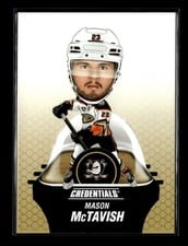 2024-25 Upper Deck Credentials Arena Giveaways - Bobbleheads Mason McTavish #BH-MC card