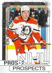 2024-25 Upper Deck Pros & Prospects Mason McTavish #PP-28 card