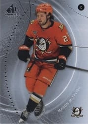 2025-26 SP Game Used Base Set Mason McTavish #148 card