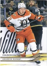 2025-26 Upper Deck Base Set Mason McTavish #1 card