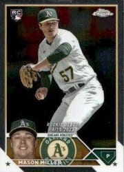 2023 Topps Chrome Update Base Set Mason Miller #USC39 card