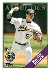 2023 Topps Update 1988 Topps Baseball Mason Miller #88US-11 card