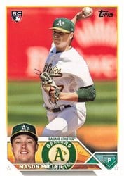 2023 Topps Update Base Set Mason Miller #US15 card
