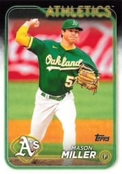 2024 Topps Base Set Mason Miller #427 card