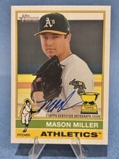 2025 Topps Heritage Real One Autographs Mason Miller #ROA-MMI card